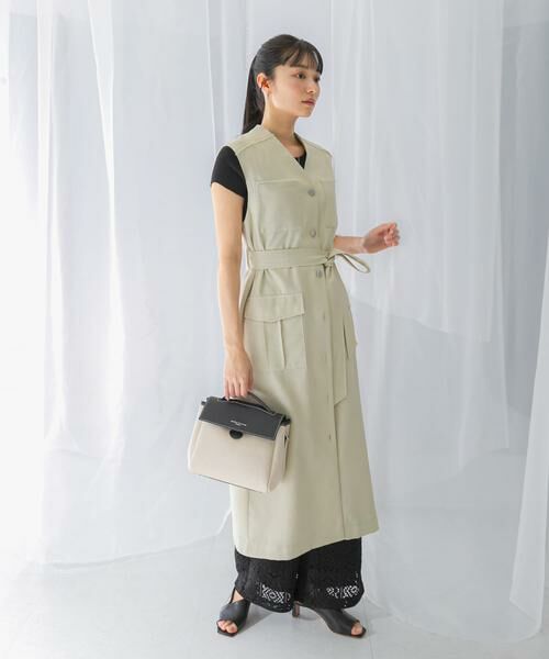 URBAN RESEARCH ROSSO / アーバンリサーチ ロッソ ワンピース | ポケットデザインレイヤードワンピース | 詳細25