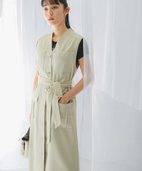 URBAN RESEARCH ROSSO / アーバンリサーチ ロッソ ワンピース | ポケットデザインレイヤードワンピース | 詳細22
