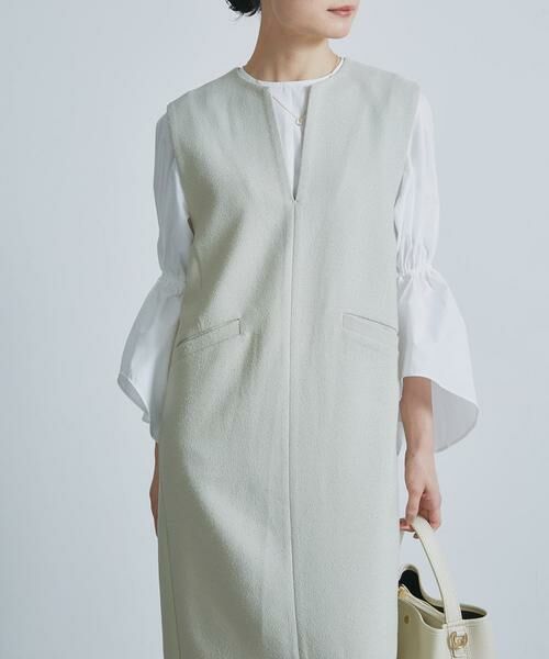 URBAN RESEARCH ROSSO / アーバンリサーチ ロッソ ワンピース | キーネックレイヤードワンピース | 詳細7