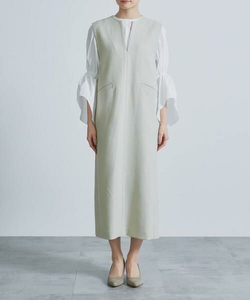 URBAN RESEARCH ROSSO / アーバンリサーチ ロッソ ワンピース | キーネックレイヤードワンピース | 詳細11