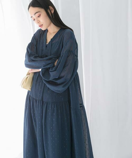 URBAN RESEARCH ROSSO / アーバンリサーチ ロッソ ワンピース | カットジャガードティアードワンピース | 詳細2