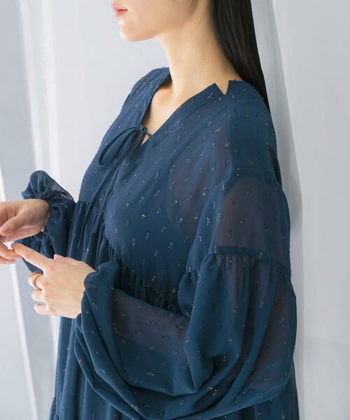 URBAN RESEARCH ROSSO / アーバンリサーチ ロッソ ワンピース | カットジャガードティアードワンピース | 詳細8