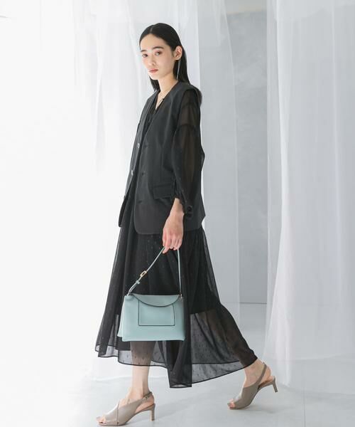 URBAN RESEARCH ROSSO / アーバンリサーチ ロッソ ワンピース | カットジャガードティアードワンピース | 詳細22