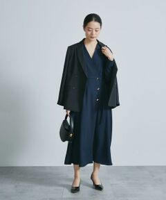 URBAN RESEARCH ROSSO / アーバンリサーチ ロッソ ワンピース | カシュクールデザインボタンワンピース