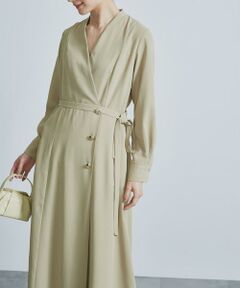 URBAN RESEARCH ROSSO / アーバンリサーチ ロッソ ワンピース | カシュクールデザインボタンワンピース