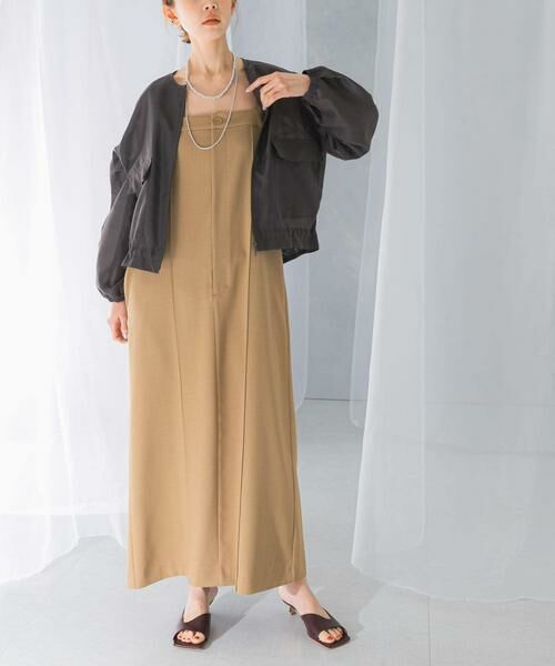 URBAN RESEARCH ROSSO / アーバンリサーチ ロッソ ワンピース | ストレートベアキャミワンピース | 詳細24