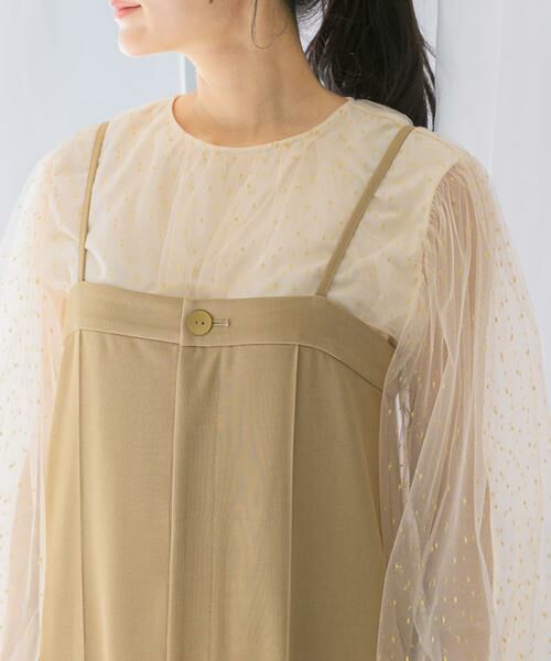 URBAN RESEARCH ROSSO / アーバンリサーチ ロッソ ワンピース | ストレートベアキャミワンピース | 詳細30