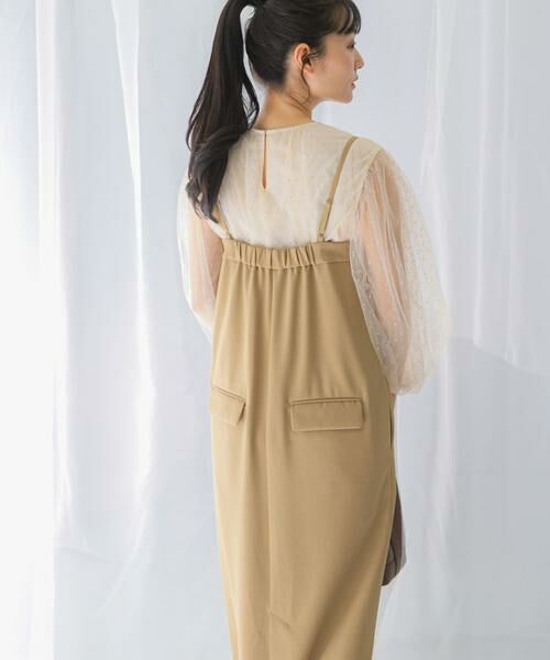 URBAN RESEARCH ROSSO / アーバンリサーチ ロッソ ワンピース | ストレートベアキャミワンピース | 詳細19