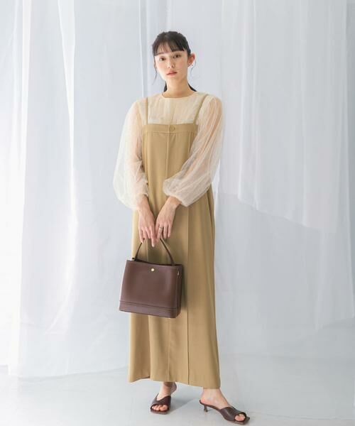 URBAN RESEARCH ROSSO / アーバンリサーチ ロッソ ワンピース | ストレートベアキャミワンピース | 詳細22