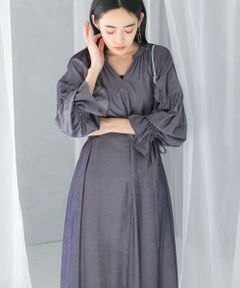 URBAN RESEARCH ROSSO / アーバンリサーチ ロッソ ワンピース | デニムライクギャザーワンピース
