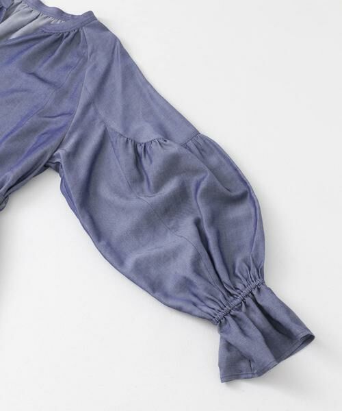 URBAN RESEARCH ROSSO / アーバンリサーチ ロッソ ワンピース | デニムライクギャザーワンピース | 詳細7