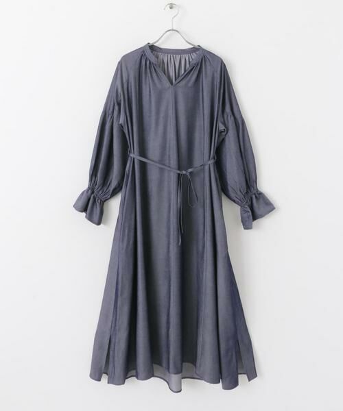 URBAN RESEARCH ROSSO / アーバンリサーチ ロッソ ワンピース | デニムライクギャザーワンピース | 詳細22