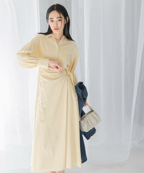 URBAN RESEARCH ROSSO / アーバンリサーチ ロッソ ワンピース | ラップデザインスキッパーワンピース | 詳細2