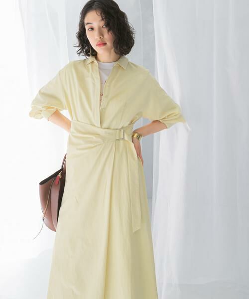 URBAN RESEARCH ROSSO / アーバンリサーチ ロッソ ワンピース | ラップデザインスキッパーワンピース | 詳細6