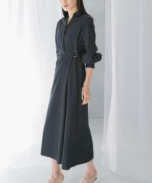 URBAN RESEARCH ROSSO / アーバンリサーチ ロッソ ワンピース | ラップデザインスキッパーワンピース | 詳細13