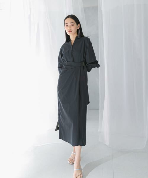 URBAN RESEARCH ROSSO / アーバンリサーチ ロッソ ワンピース | ラップデザインスキッパーワンピース | 詳細14