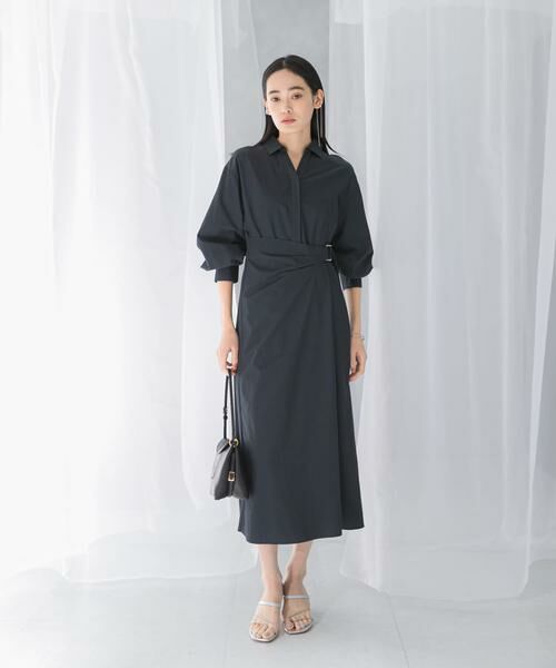 URBAN RESEARCH ROSSO / アーバンリサーチ ロッソ ワンピース | ラップデザインスキッパーワンピース | 詳細15