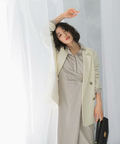 URBAN RESEARCH ROSSO / アーバンリサーチ ロッソ ワンピース | ラップデザインスキッパーワンピース | 詳細26