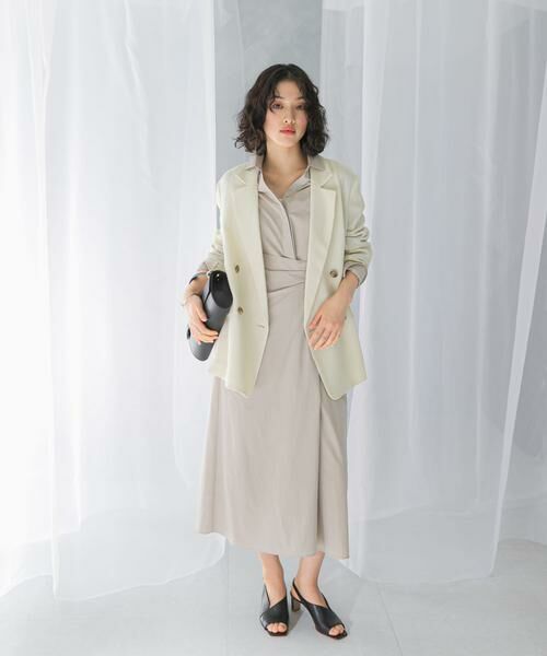 URBAN RESEARCH ROSSO / アーバンリサーチ ロッソ ワンピース | ラップデザインスキッパーワンピース | 詳細27