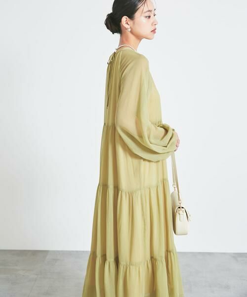 URBAN RESEARCH ROSSO / アーバンリサーチ ロッソ ワンピース | シアーティアードワンピース | 詳細3