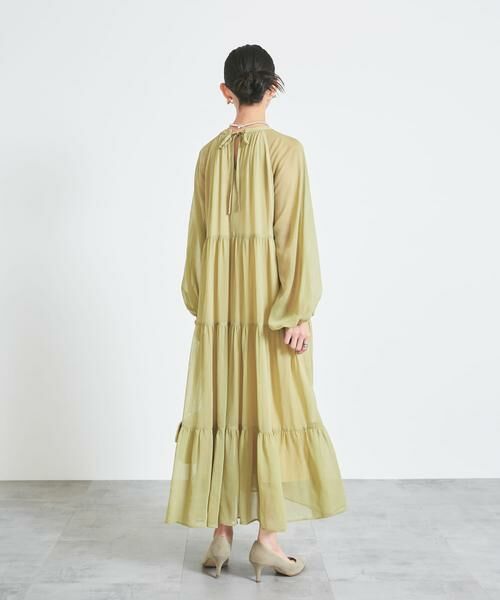 URBAN RESEARCH ROSSO / アーバンリサーチ ロッソ ワンピース | シアーティアードワンピース | 詳細6