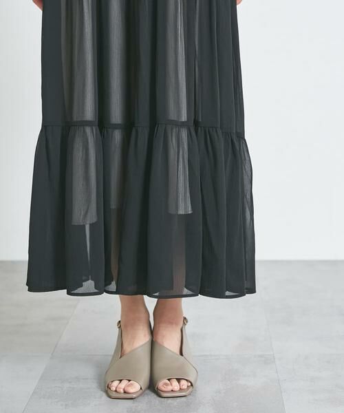 URBAN RESEARCH ROSSO / アーバンリサーチ ロッソ ワンピース | シアーティアードワンピース | 詳細27