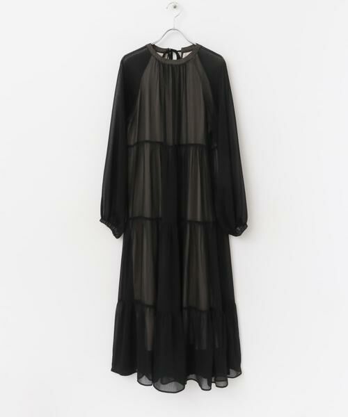 URBAN RESEARCH ROSSO / アーバンリサーチ ロッソ ワンピース | シアーティアードワンピース | 詳細28