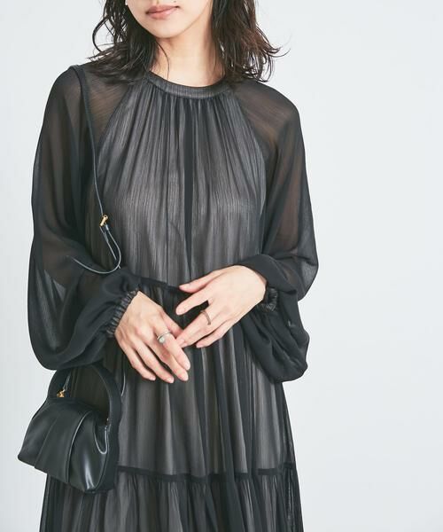 URBAN RESEARCH ROSSO / アーバンリサーチ ロッソ ワンピース | シアーティアードワンピース | 詳細17