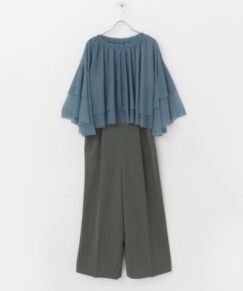 URBAN RESEARCH ROSSO / アーバンリサーチ ロッソ サロペット・オールインワン | チュールブラウスセットオールインワン | 詳細14