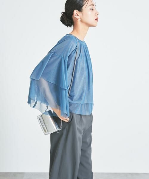 URBAN RESEARCH ROSSO / アーバンリサーチ ロッソ サロペット・オールインワン | チュールブラウスセットオールインワン | 詳細6