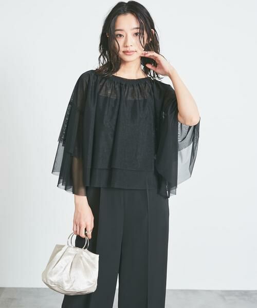 URBAN RESEARCH ROSSO / アーバンリサーチ ロッソ サロペット・オールインワン | チュールブラウスセットオールインワン | 詳細25