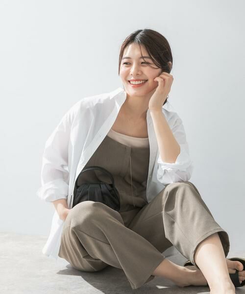 URBAN RESEARCH ROSSO / アーバンリサーチ ロッソ サロペット・オールインワン | F by ROSSO　イージーケアワイドストレートオールインワン | 詳細1