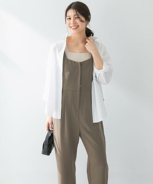 URBAN RESEARCH ROSSO / アーバンリサーチ ロッソ サロペット・オールインワン | F by ROSSO　イージーケアワイドストレートオールインワン | 詳細2