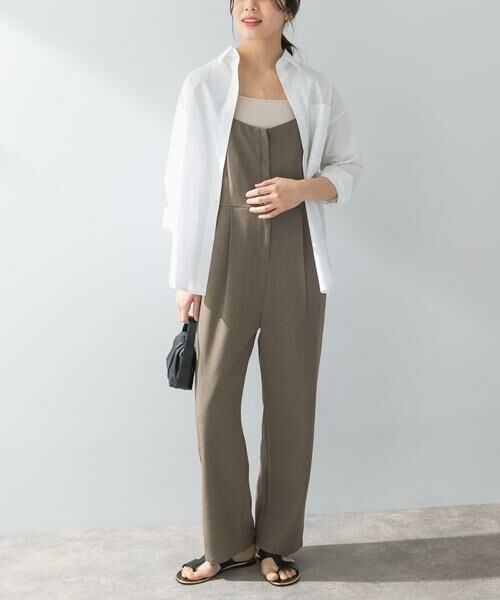 URBAN RESEARCH ROSSO / アーバンリサーチ ロッソ サロペット・オールインワン | F by ROSSO　イージーケアワイドストレートオールインワン | 詳細3