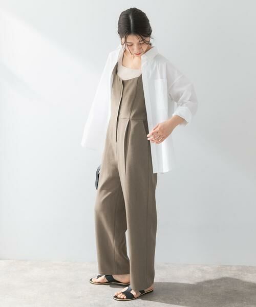 URBAN RESEARCH ROSSO / アーバンリサーチ ロッソ サロペット・オールインワン | F by ROSSO　イージーケアワイドストレートオールインワン | 詳細4