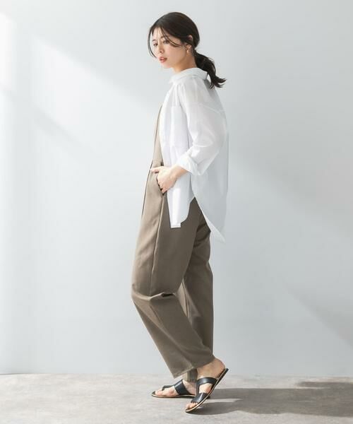 URBAN RESEARCH ROSSO / アーバンリサーチ ロッソ サロペット・オールインワン | F by ROSSO　イージーケアワイドストレートオールインワン | 詳細5