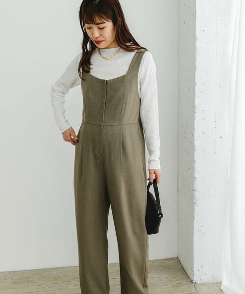 URBAN RESEARCH ROSSO / アーバンリサーチ ロッソ サロペット・オールインワン | F by ROSSO　イージーケアワイドストレートオールインワン | 詳細6