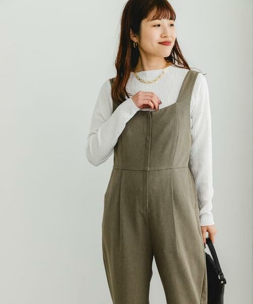 URBAN RESEARCH ROSSO / アーバンリサーチ ロッソ サロペット・オールインワン | F by ROSSO　イージーケアワイドストレートオールインワン | 詳細7