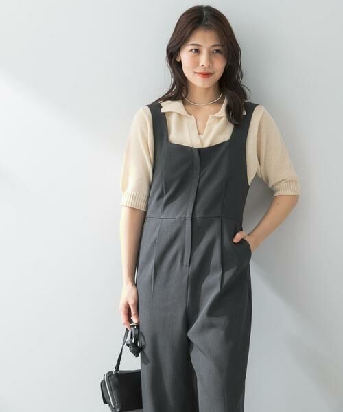 URBAN RESEARCH ROSSO / アーバンリサーチ ロッソ サロペット・オールインワン | F by ROSSO　イージーケアワイドストレートオールインワン | 詳細19