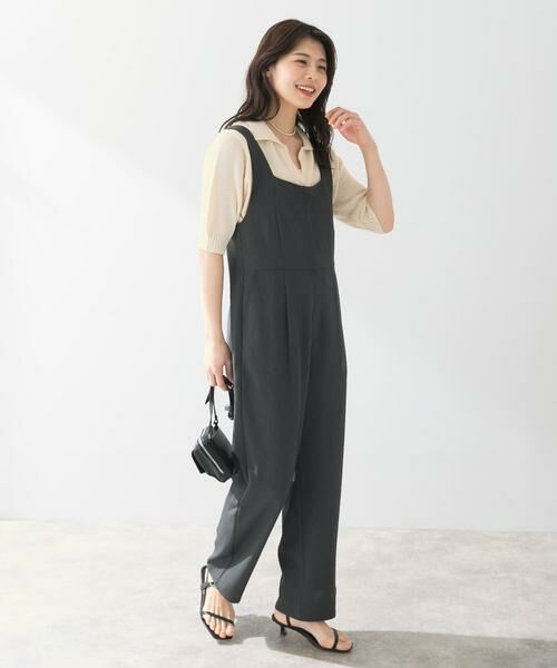 URBAN RESEARCH ROSSO / アーバンリサーチ ロッソ サロペット・オールインワン | F by ROSSO　イージーケアワイドストレートオールインワン | 詳細22