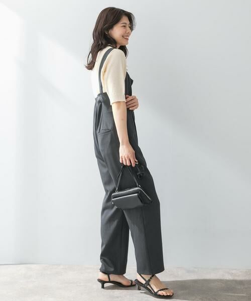 URBAN RESEARCH ROSSO / アーバンリサーチ ロッソ サロペット・オールインワン | F by ROSSO　イージーケアワイドストレートオールインワン | 詳細23