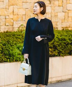 URBAN RESEARCH ROSSO / アーバンリサーチ ロッソ ワンピース | F by ROSSO　袖パールサイドタックワンピース