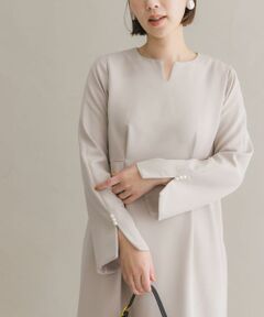 URBAN RESEARCH ROSSO / アーバンリサーチ ロッソ ワンピース | F by ROSSO　袖パールサイドタックワンピース