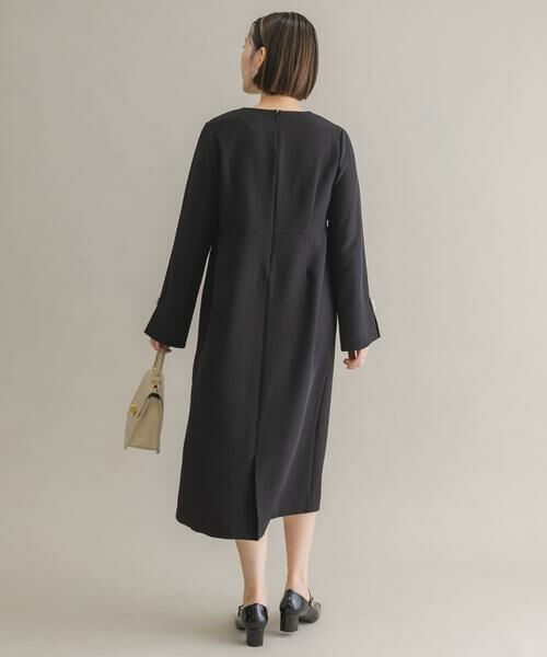 URBAN RESEARCH ROSSO / アーバンリサーチ ロッソ ワンピース | F by ROSSO 袖パールサイドタックワンピース | 詳細7