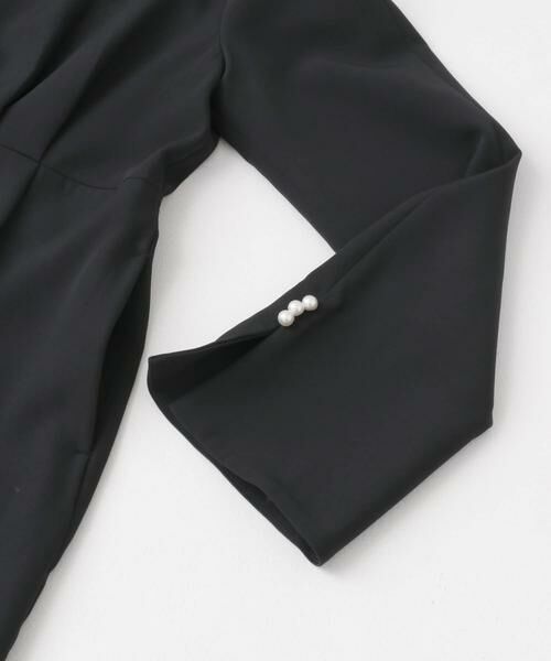 URBAN RESEARCH ROSSO / アーバンリサーチ ロッソ ワンピース | F by ROSSO 袖パールサイドタックワンピース | 詳細9