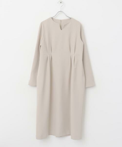 URBAN RESEARCH ROSSO / アーバンリサーチ ロッソ ワンピース | F by ROSSO 袖パールサイドタックワンピース | 詳細22