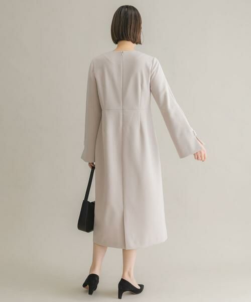 URBAN RESEARCH ROSSO / アーバンリサーチ ロッソ ワンピース | F by ROSSO 袖パールサイドタックワンピース | 詳細14