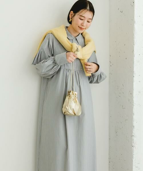 URBAN RESEARCH ROSSO / アーバンリサーチ ロッソ ワンピース | F by ROSSO　カラーストライプシャツワンピース | 詳細1