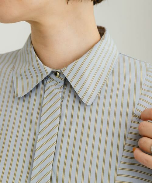 URBAN RESEARCH ROSSO / アーバンリサーチ ロッソ ワンピース | F by ROSSO　カラーストライプシャツワンピース | 詳細10