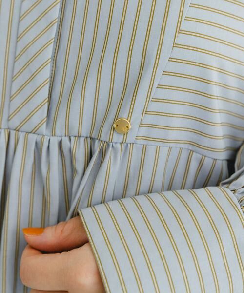 URBAN RESEARCH ROSSO / アーバンリサーチ ロッソ ワンピース | F by ROSSO　カラーストライプシャツワンピース | 詳細11